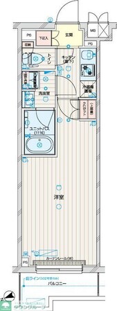ルーブル武蔵新城七番館の物件間取画像